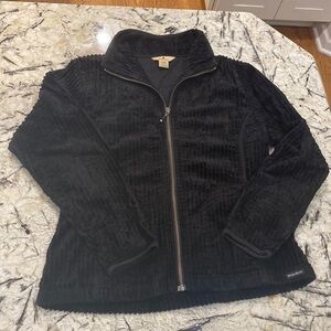 Women’s Woolrich Kinsdale Corduroy Ribbed Jacket in Black. Women’s size M Petite